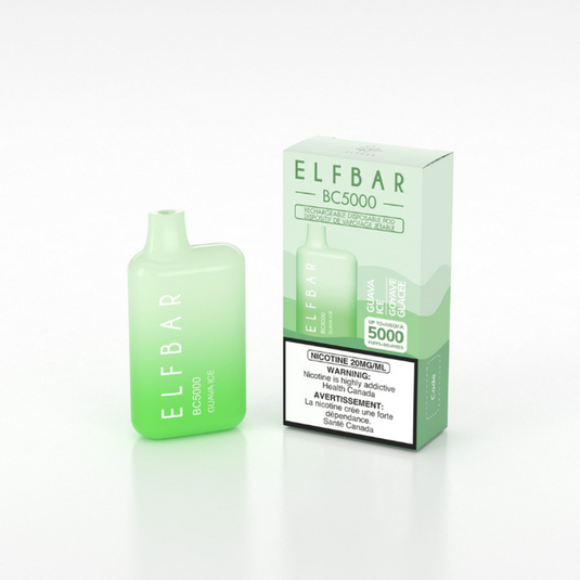 ELF BAR GUAVA ICE (5000 PUFF) DISPOSABLE VAPE