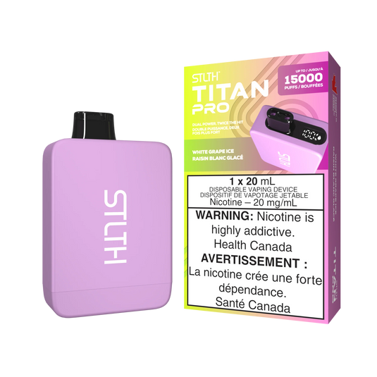 White Grape Ice - Stlth Titan Pro