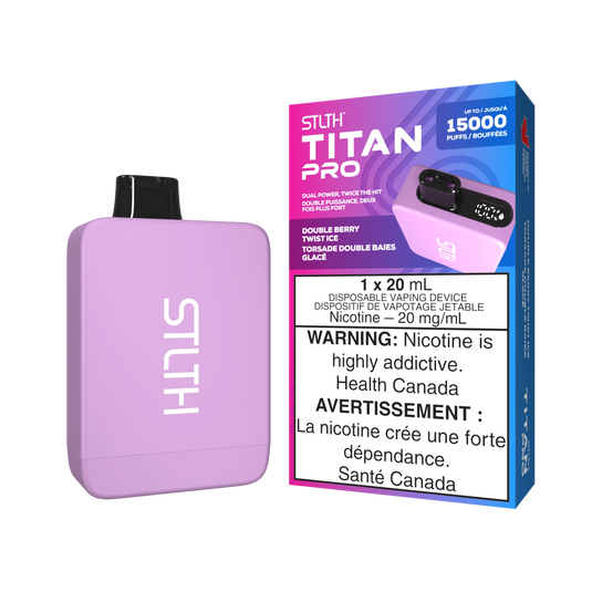 Double Berry Twist Ice - Stlth Titan Pro