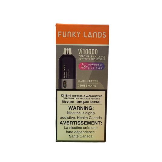 Black Cherry - Funky Lands Vape 10K