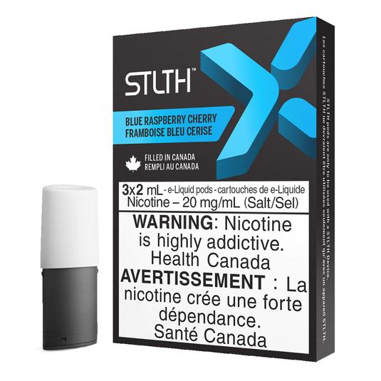 Blue Raspberry Cherry- Stlth X Pods