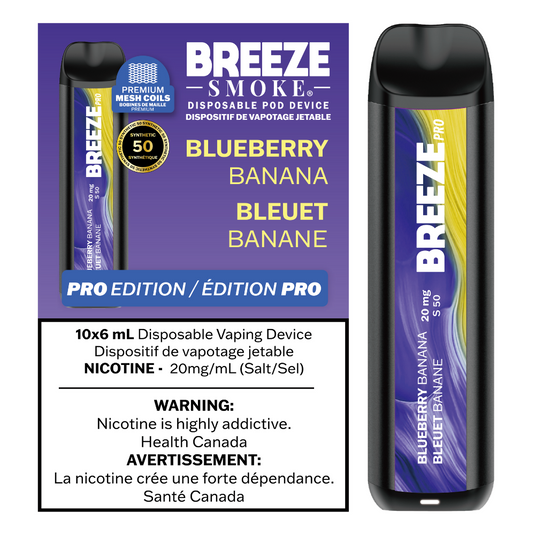 Blueberry Banana - Breeze Pro Synthetic 50