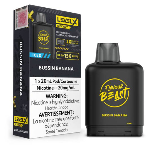 Bussin Banana - Level X Boosted Flavour Beast 15K