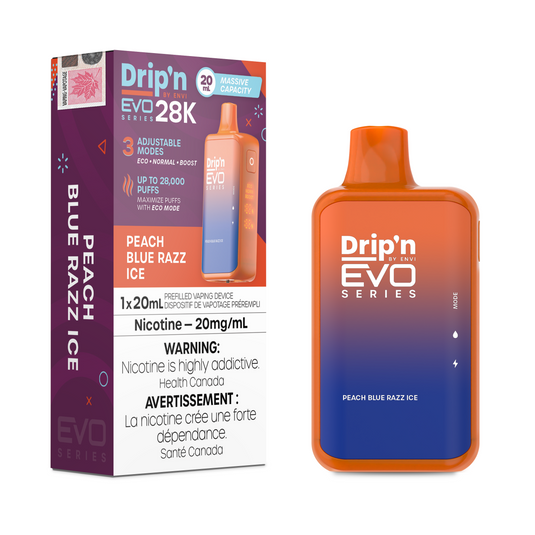 Peach Blue Razz Ice - Drip'N Evo 28K