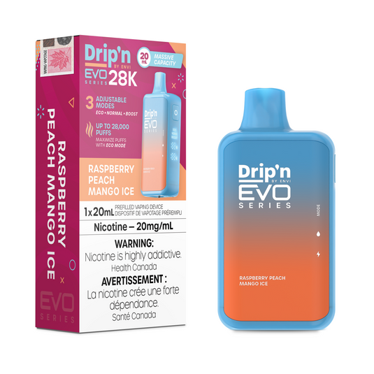 Raspberry Peach Mango Ice - Drip'N Evo 28K