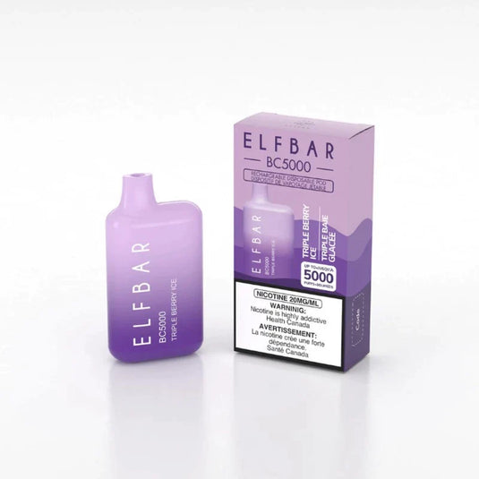 ELF BAR TRIPLE BERRY ICE (5000 PUFF) DISPOSABLE VAPE