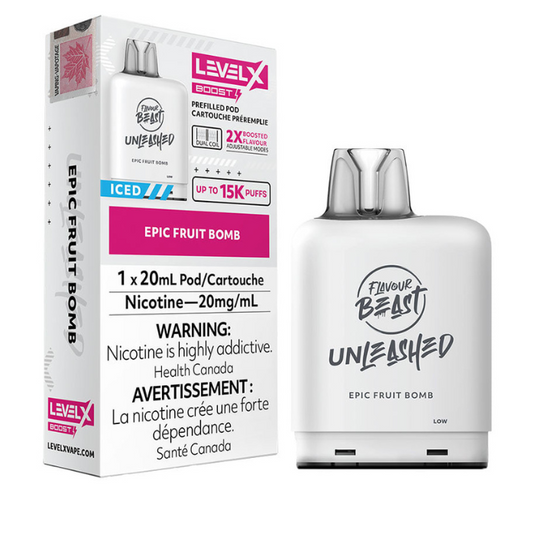 Epic Fruit Bomb - Level X Epic Flavour Beast Unleashed Boosted Pod