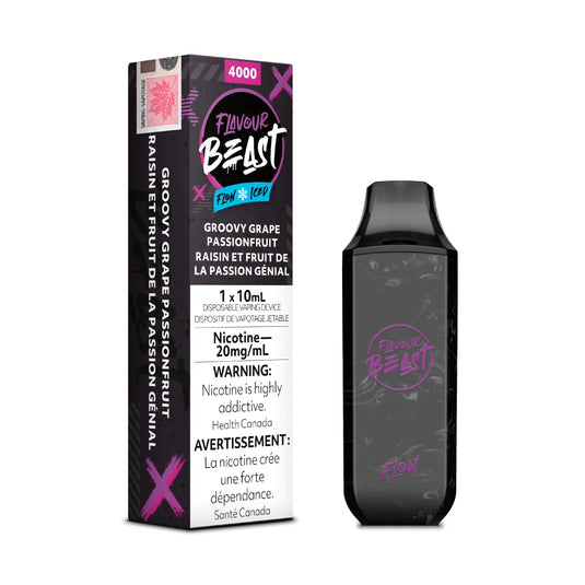Groovy Grape Passionfruit Iced - Flow Flavour Beast