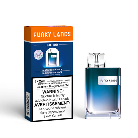Blue Razz Lemonade - Funky Lands CR1200 Disposable
