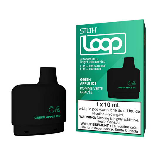 Green Apple Ice - Stlth Loop Pods