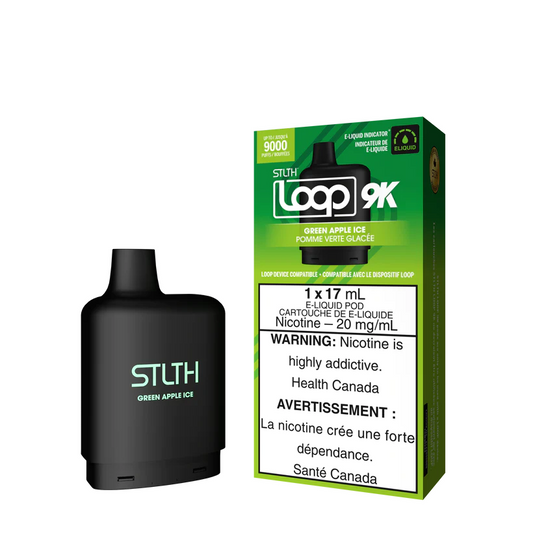 Green Apple Ice - Stlth Loop 9K Pod