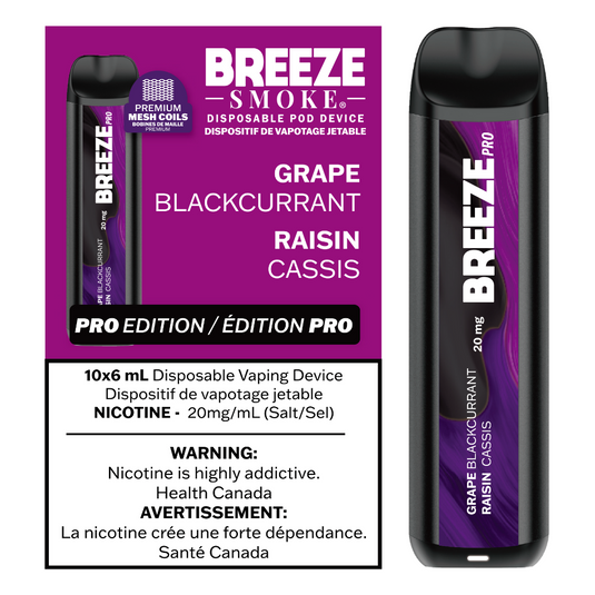 Grape Blackcurrant - Breeze Pro