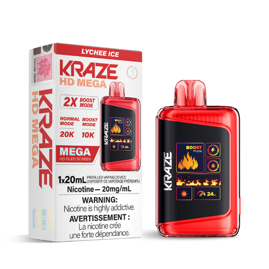 Grape Ice- Kraze Hd Mega 20K