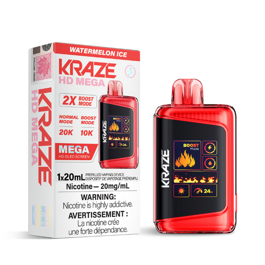 Watermelon Ice- Kraze Hd Mega 20K
