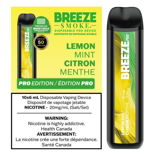 Lemon Mint- Breeze Pro Synthetic 50