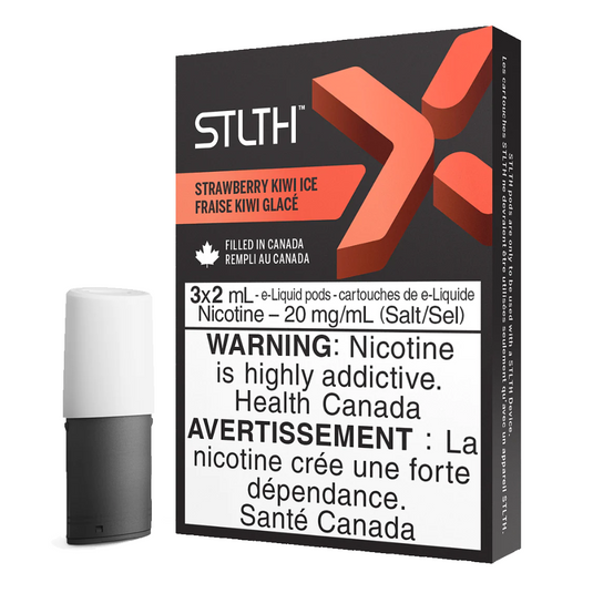 Strawberry Kiwi Ice- Stlth X Pods