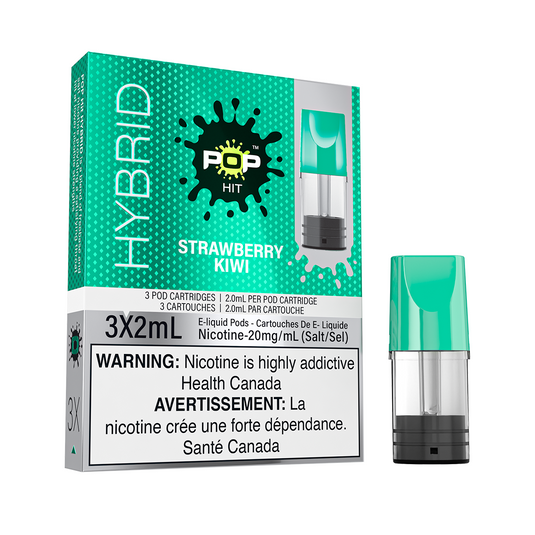 Strawberry Kiwi - Pop Pods Hybrid 2%