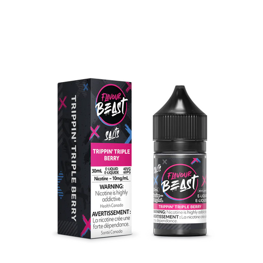 Trippin Triple Berry - Flavour Beast Salts Nic