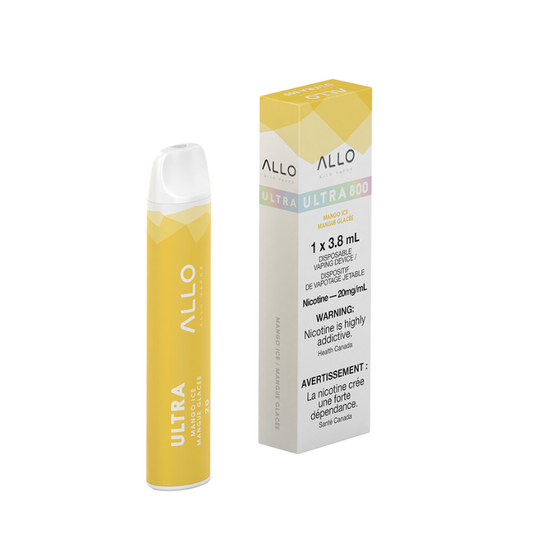 ALLO ULTRA MANGO ICE DISPOSABLE VAPE STICK MISTER VAPOR TORONTO