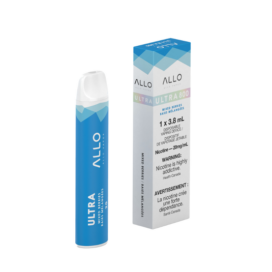 ALLO ULTRA MIXED BERRIES DISPOSABLE VAPE STICK MISTER VAPOR TORONTO