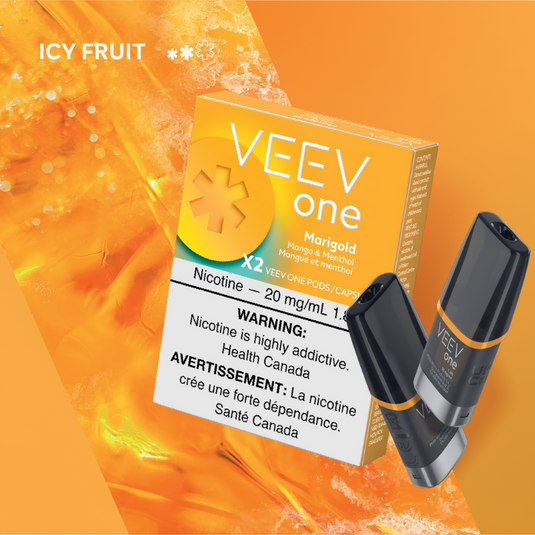 1. VAPE SHOP VEEV ONE MARIGOLD PODS (2PK) AT MISTER VAPOR TORONTO, BURLINGTON