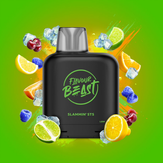 1. BEST VAPE STORE LEVEL X SLAMMIN' STS ICED FLAVOUR BEAST POD AT MISTER VAPOR CANADA