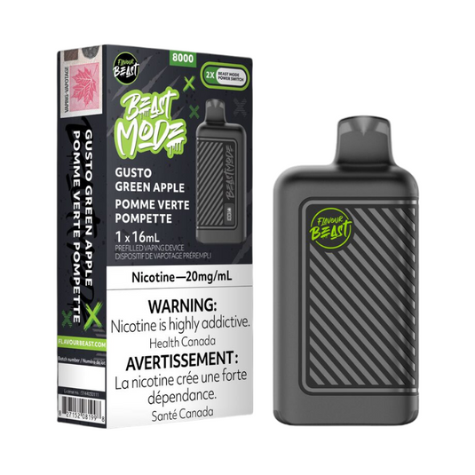 Gusto Green Apple - Beast Mode 8K
