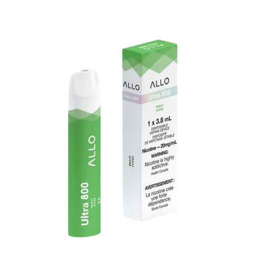 ALLO ULTRA FROST DISPOSABLE VAPE STICK MISTER VAPOR TORONTO