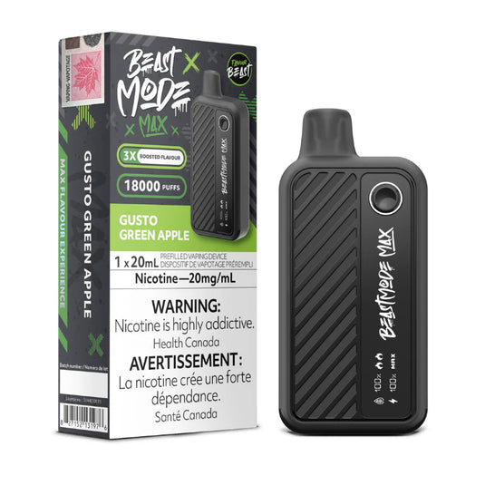 Gusto Green Apple - Beast Mode Max 18K