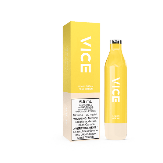 VICE 2500 LEMON DREAM DISPOSABLE MISTER VAPOR