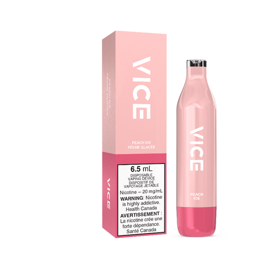 VICE 2500 PEACH ICE DISPOSABLE mister vapor