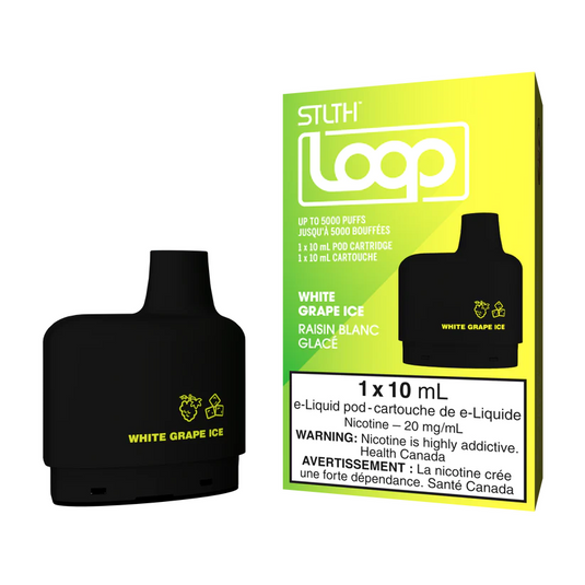White Grape Ice - Stlth Loop Pods