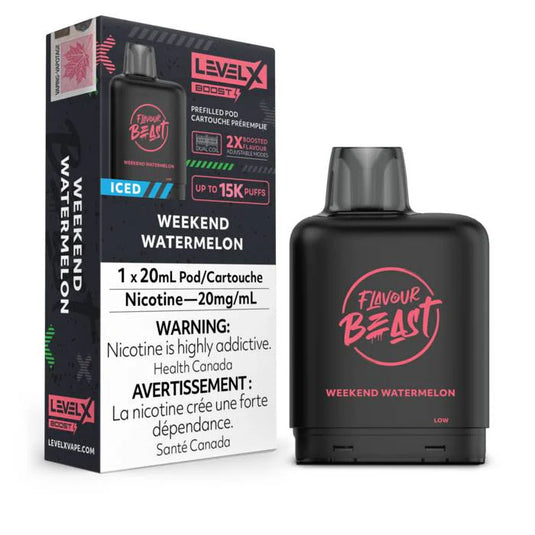 Weekend Watermelon - Level X Boosted Flavour Beast 15K
