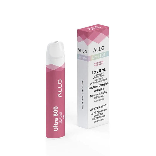 ALLO ULTRA FROOT BEARS DISPOSABLE VAPE STICK MISTER VAPOR TORONTO