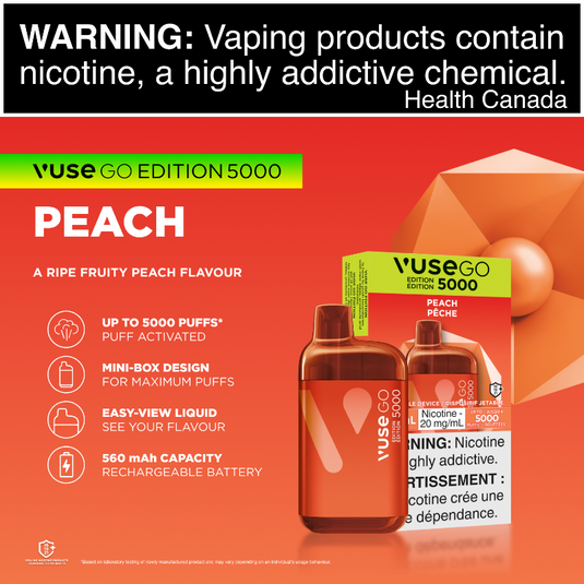 1. BEST VAPE STORE VUSE GO EDITION 5000 PECAH AT MISTER VAPOR (MR.VAPOR) CANADA