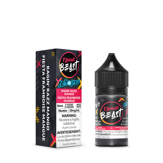 Ragin' Razz Mango - Flavour Beast Salts Iced