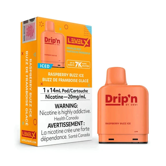 Raspberry Buzz Ice - Level X Drip'N 7K